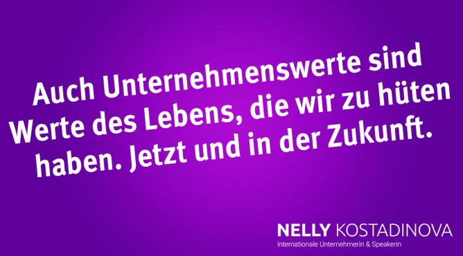 Titelbild zu »Was hat mich zum Erfolg gebracht? – Teil 44: Die Unternehmenswerte«